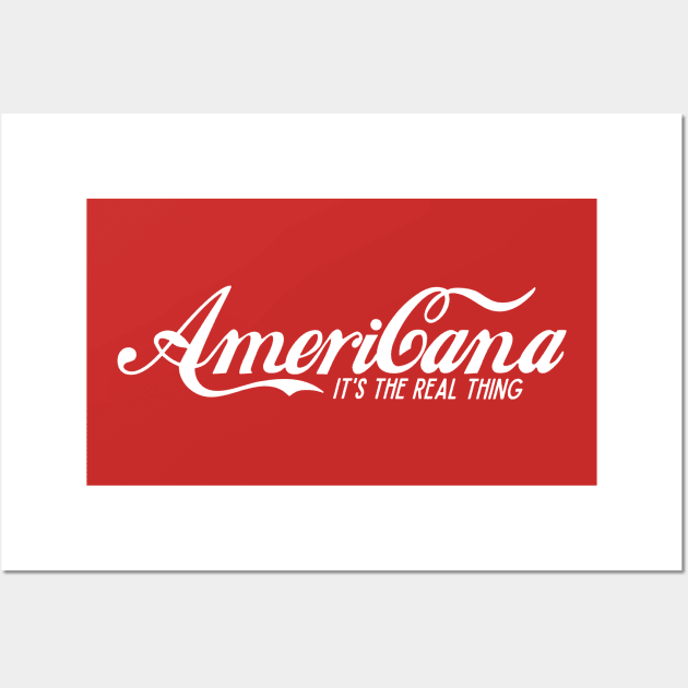 Americana - it's the real thing! Wall Art by ScottCarey